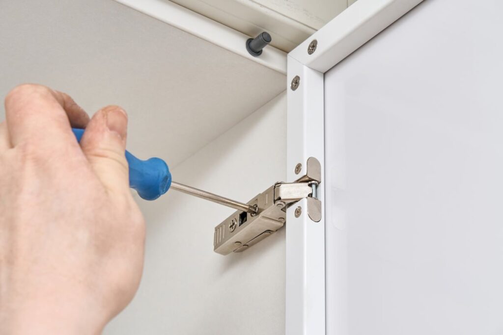 Adjustment door and drawer 