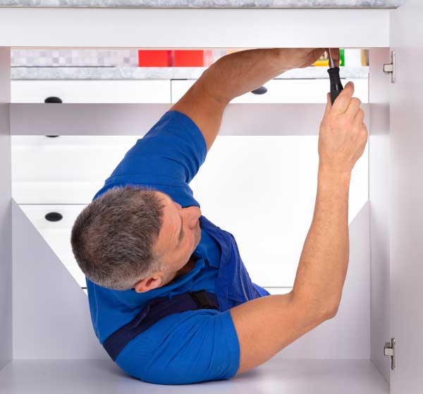 kitchen Cabinet Water Damage