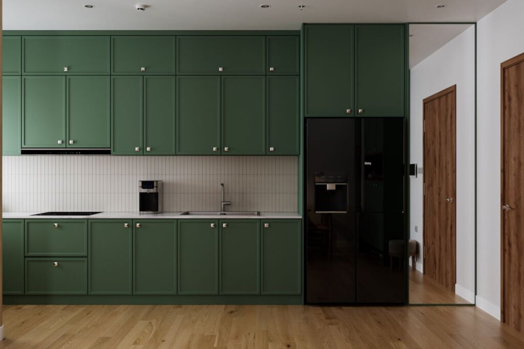 change my kitchen cabinet color image 2
