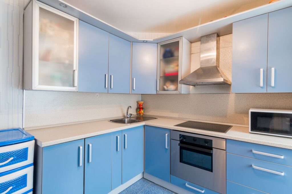 how to fix water damaged cabinets image 4 Restore Color and Finish